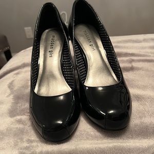 Madden Girl Patent Leather Black Pump